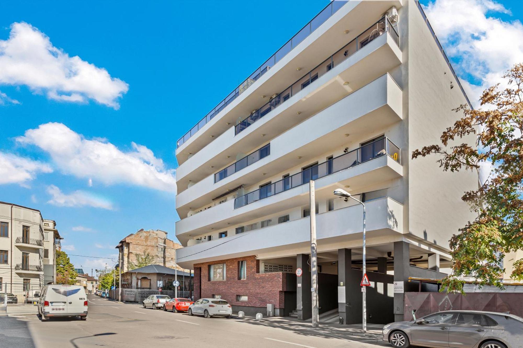 Ferienwohnung La Vie Est Belle Bukarest Exterior foto